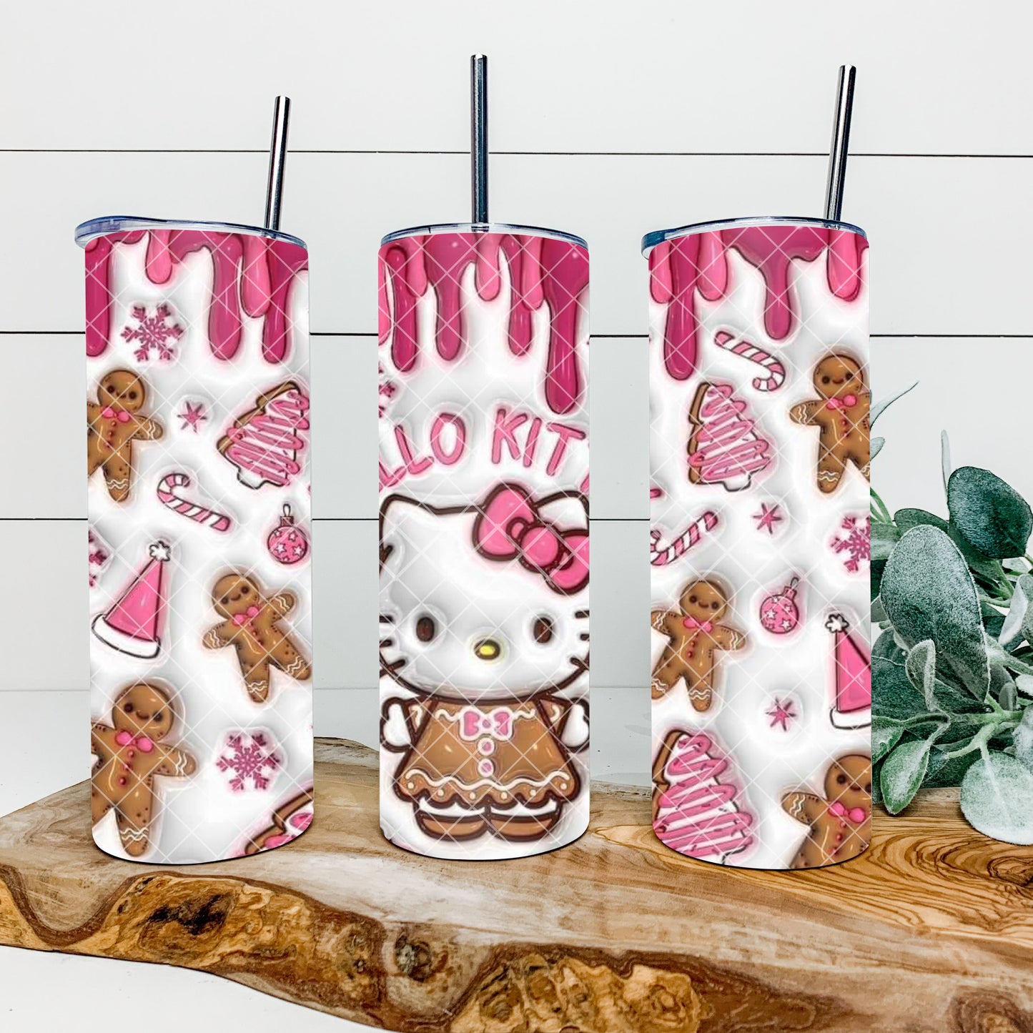 Pink Winter HK 20oz Tumbler
