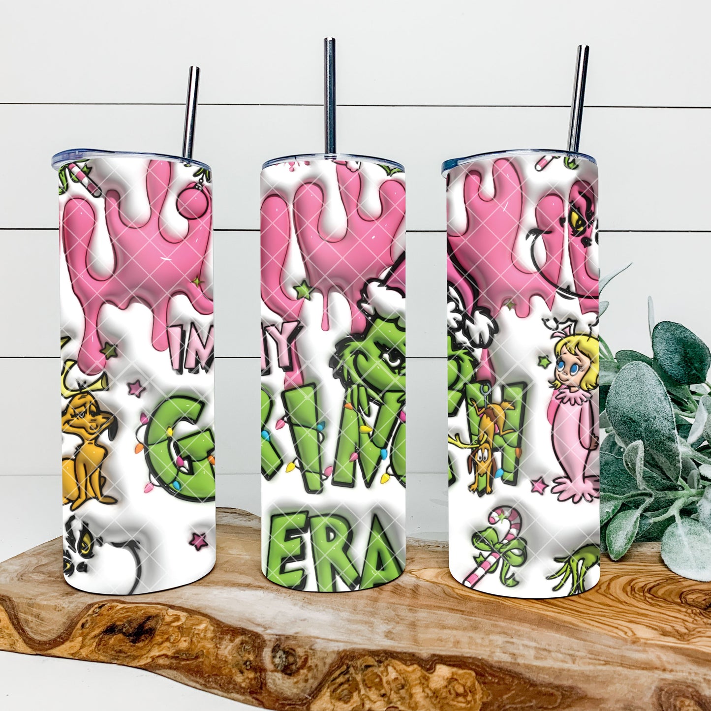 Girly But Grinchy 20oz Tumbler