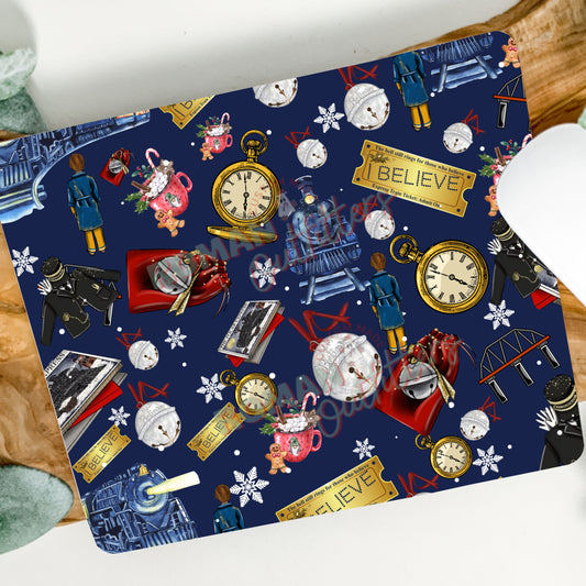 Xmas Polar Express Mousepad