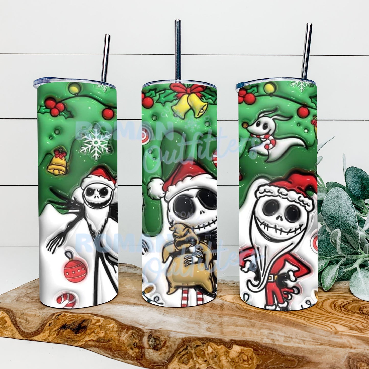 3D Xmas Jack Tumbler