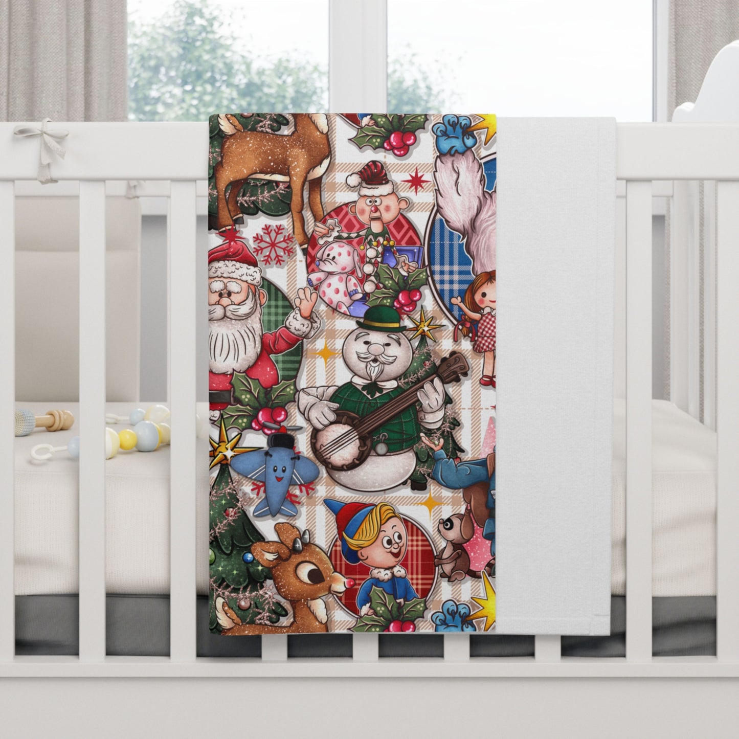 PRE-ORDER Baby Christmas Misfits Fleece Blanket