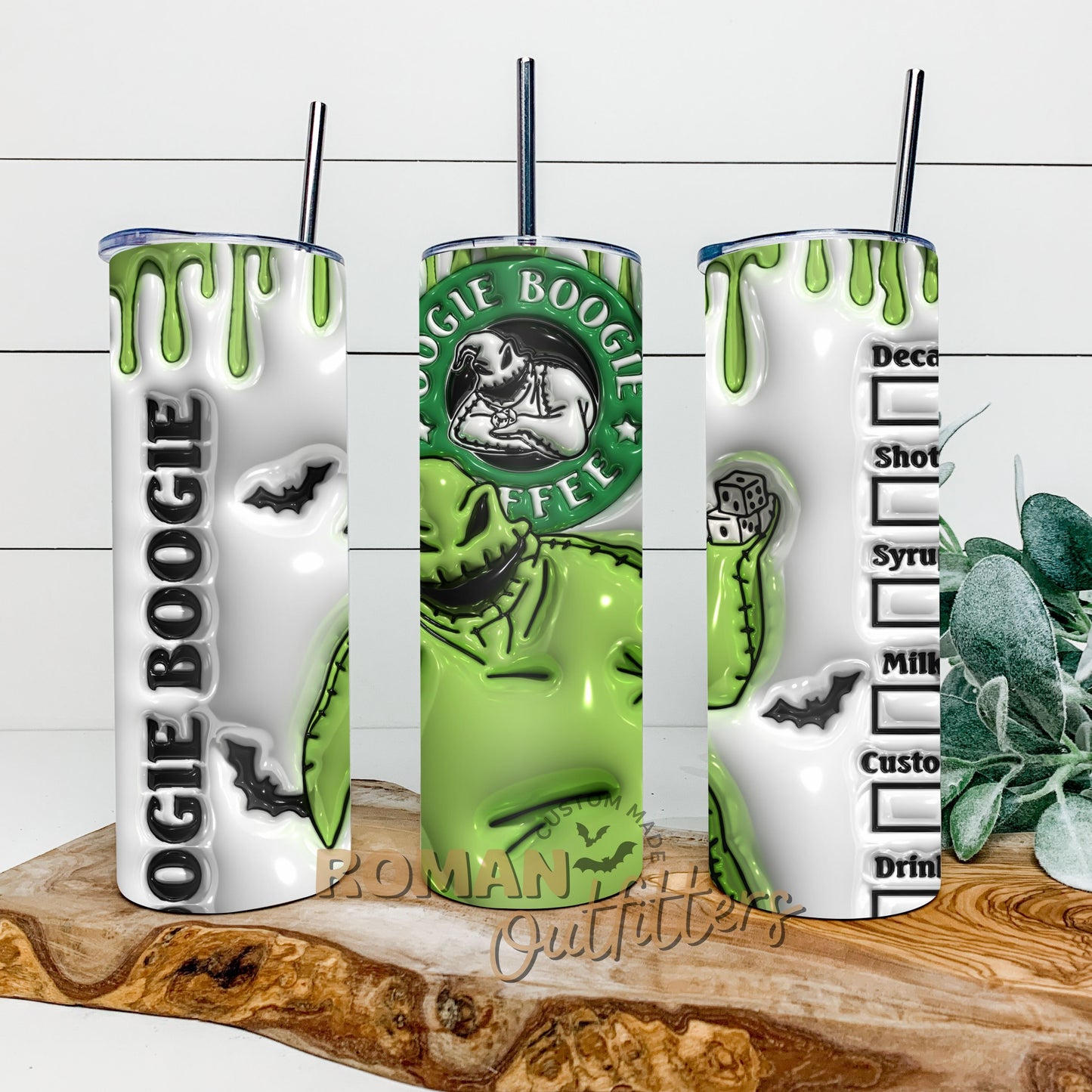 Oogie Coffee 3D Tumbler