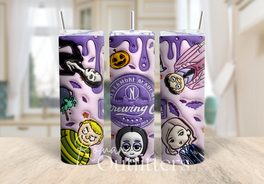 Spooky Brew Skinny Tumbler