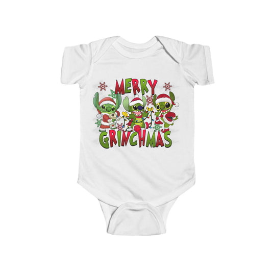 X-Mas Mash-Up Baby Bodysuit