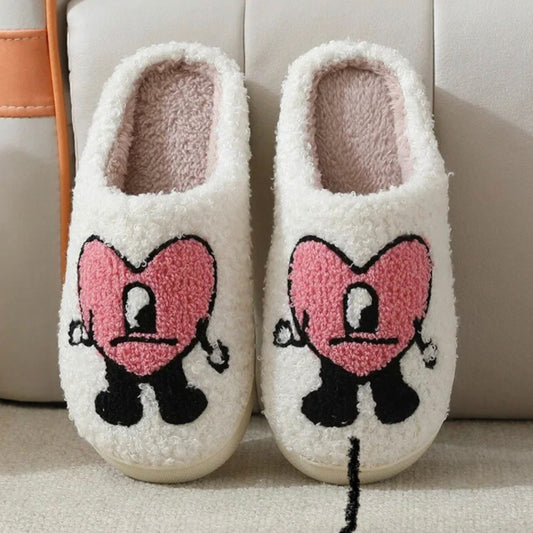 Benito Heart Slippers