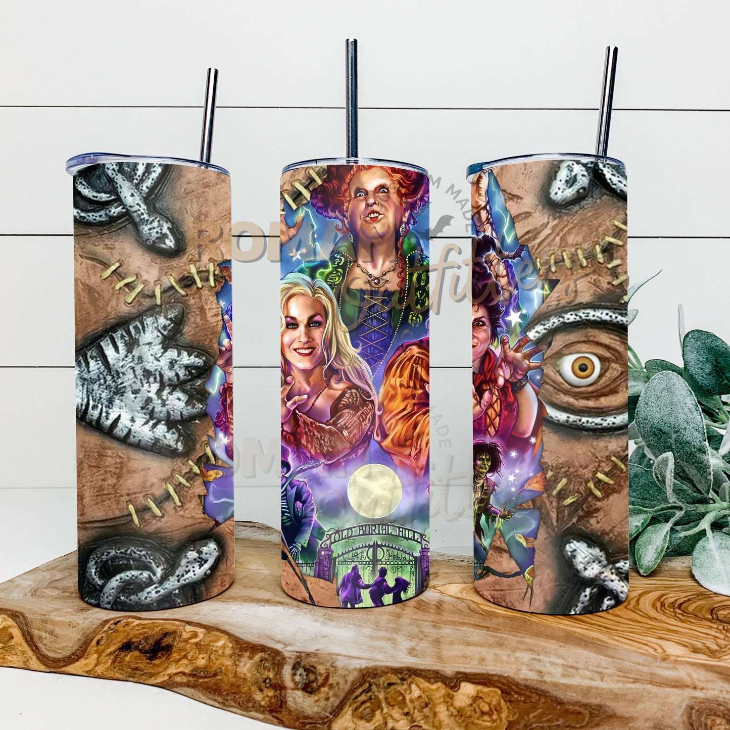 Salem Witch Spell Book Tumbler