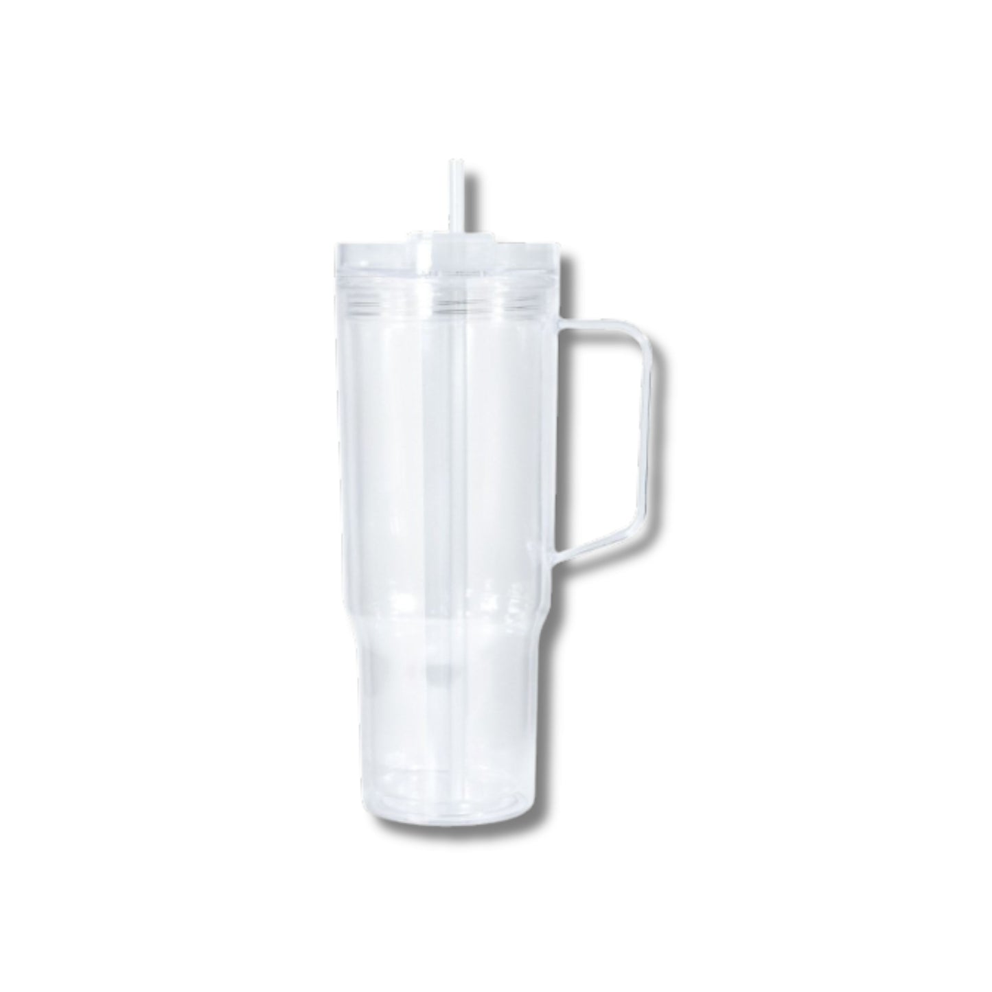 Snowglobe Glitter Cup Glass & Acrylic Tumbler - All Sizes