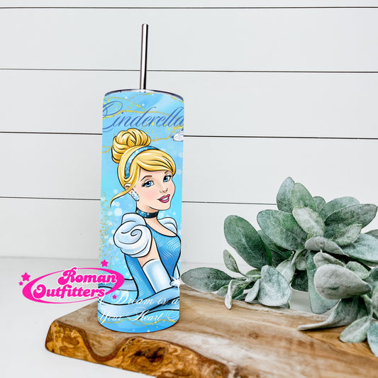 Cinderella Princess Tumbler