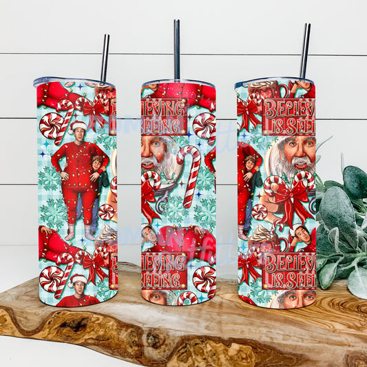 Santa Claus Believing Tumbler