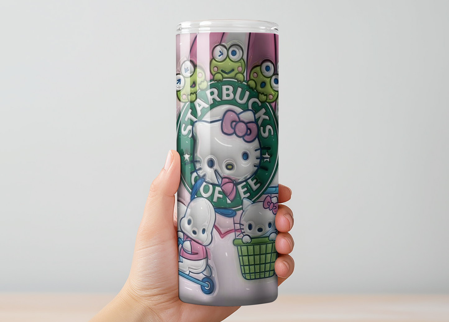 Kitty Coffee Tumbler