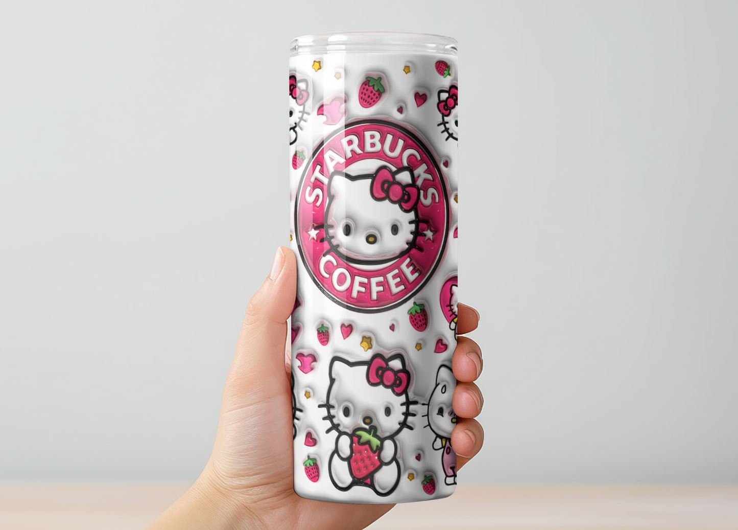 HK Starbs 3D Tumbler