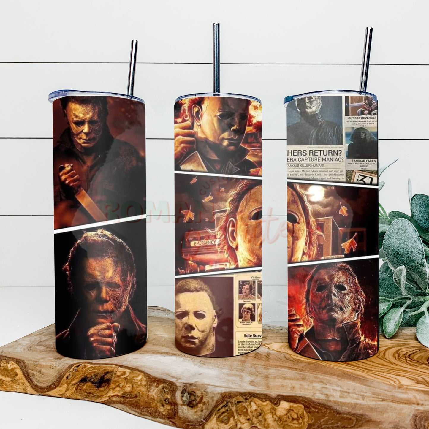 Horror Movie Tumblers