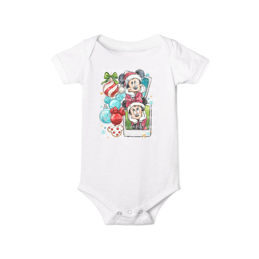 Baby Polaroid Mouse Bodysuit