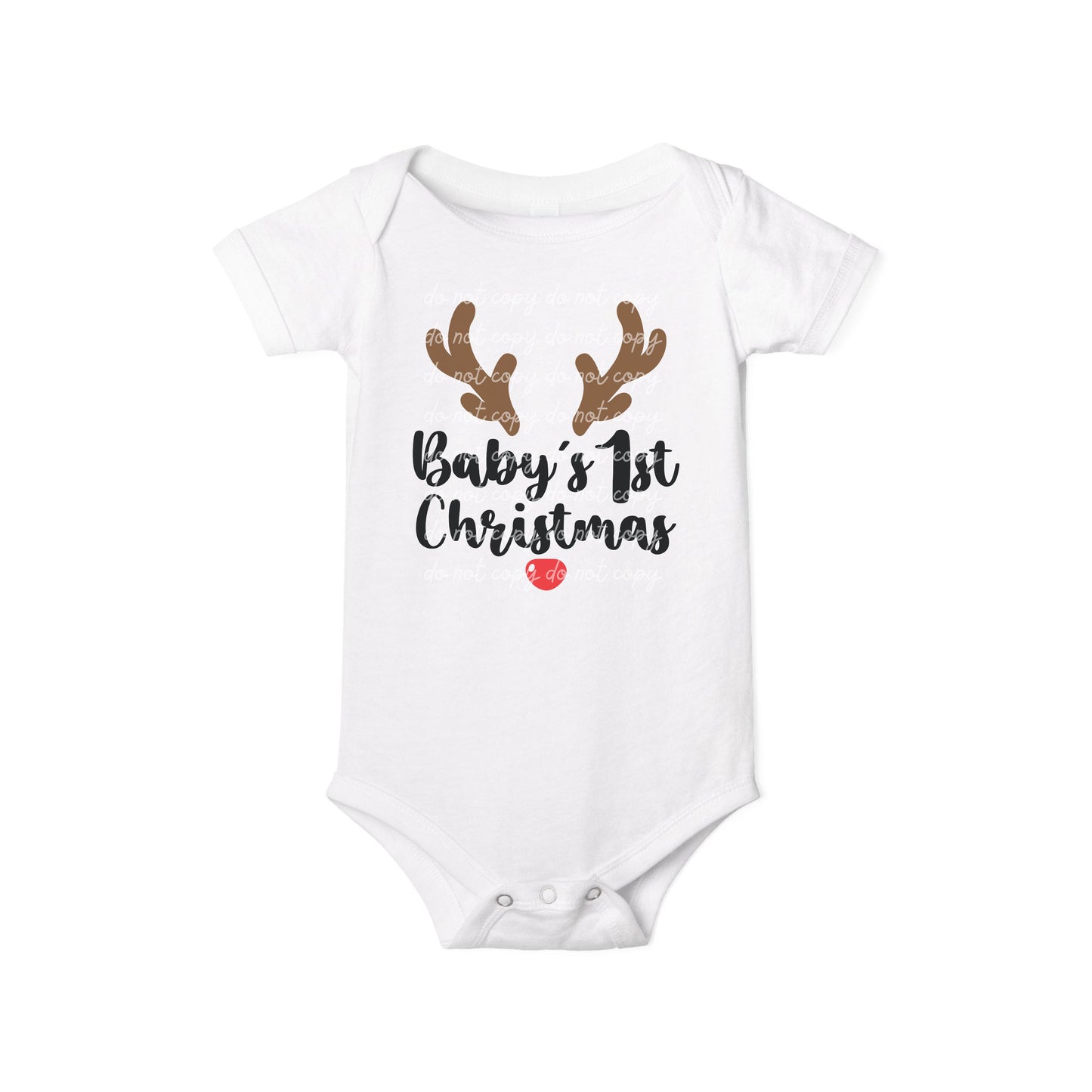 Baby 1st Christmas Bodysuit