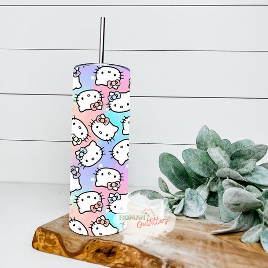 Pastel Kitty Tumbler