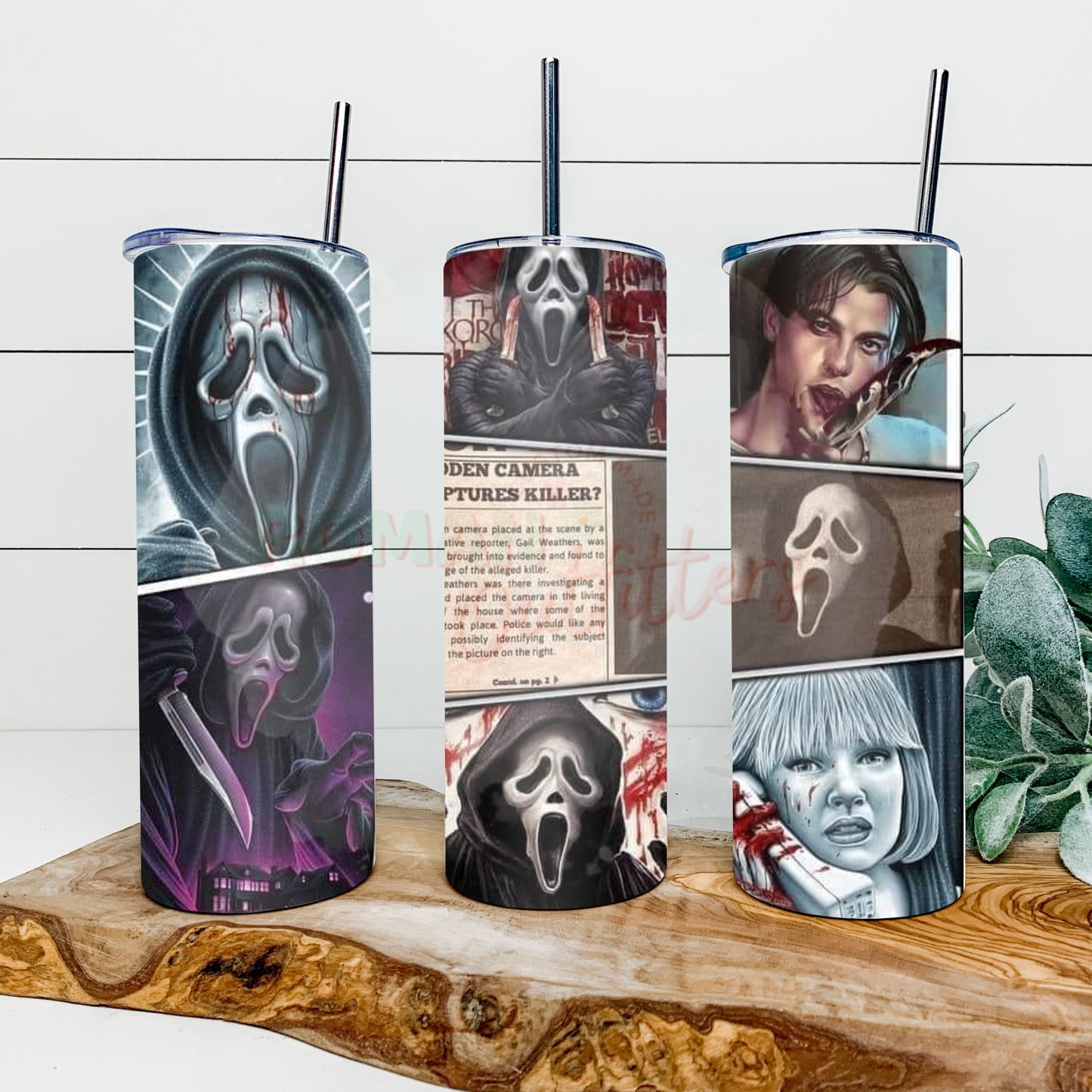 Horror Movie Tumblers