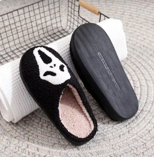 Ghost Face Slippers