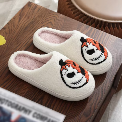 Pumpkin King Slippers